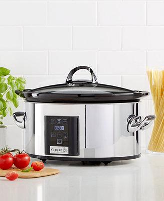 SCVT650-PS Slow Cooker, 6.5 Qt. with Touch Screen Technology