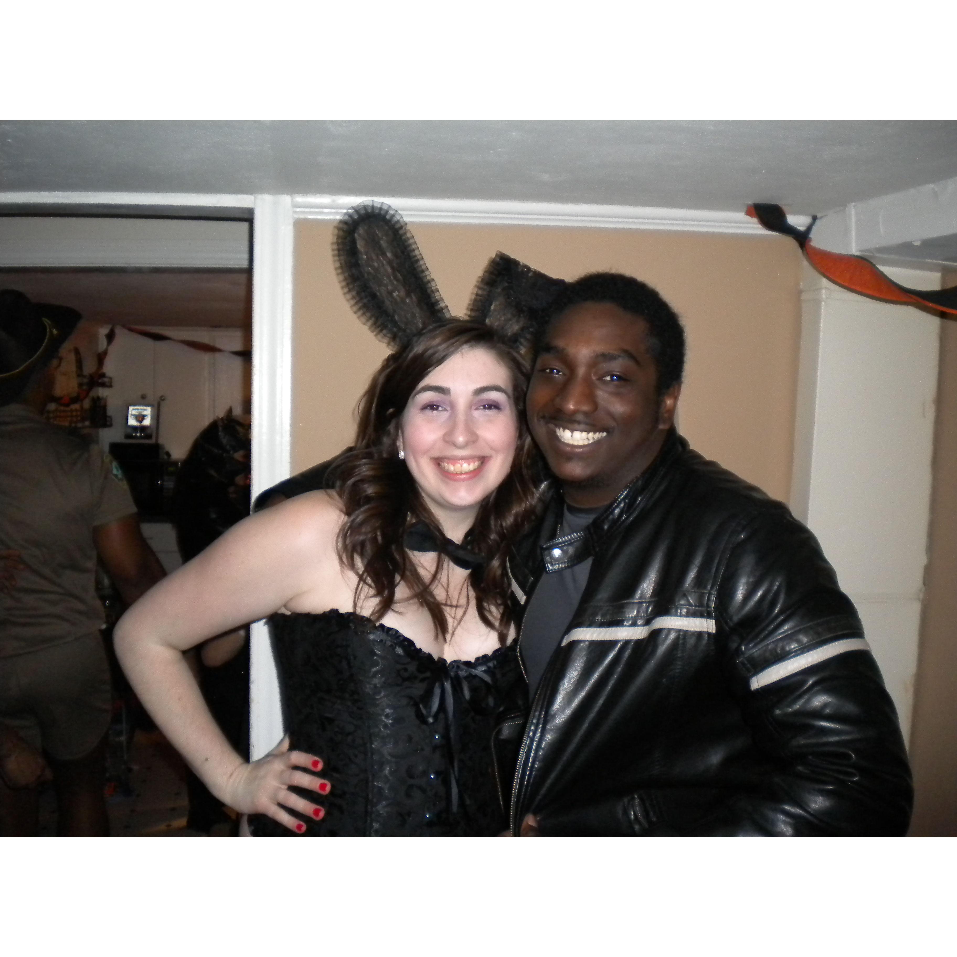 The first Halloween party! (October 2013)