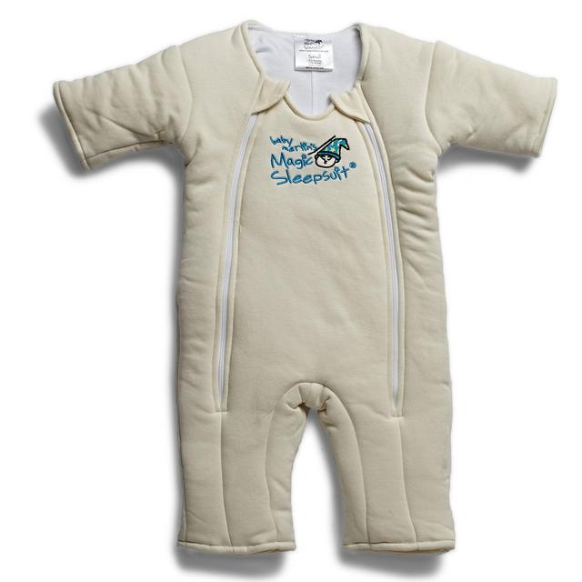Baby Merlin's Magic Sleepsuit Cotton - Cream - 3-6 months