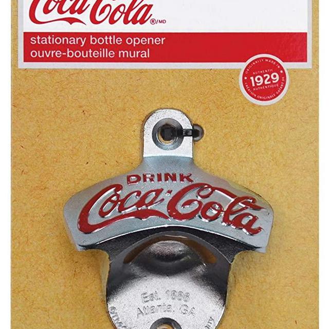 TableCraft Coca-Cola Wall Mount Bottle Opener Small