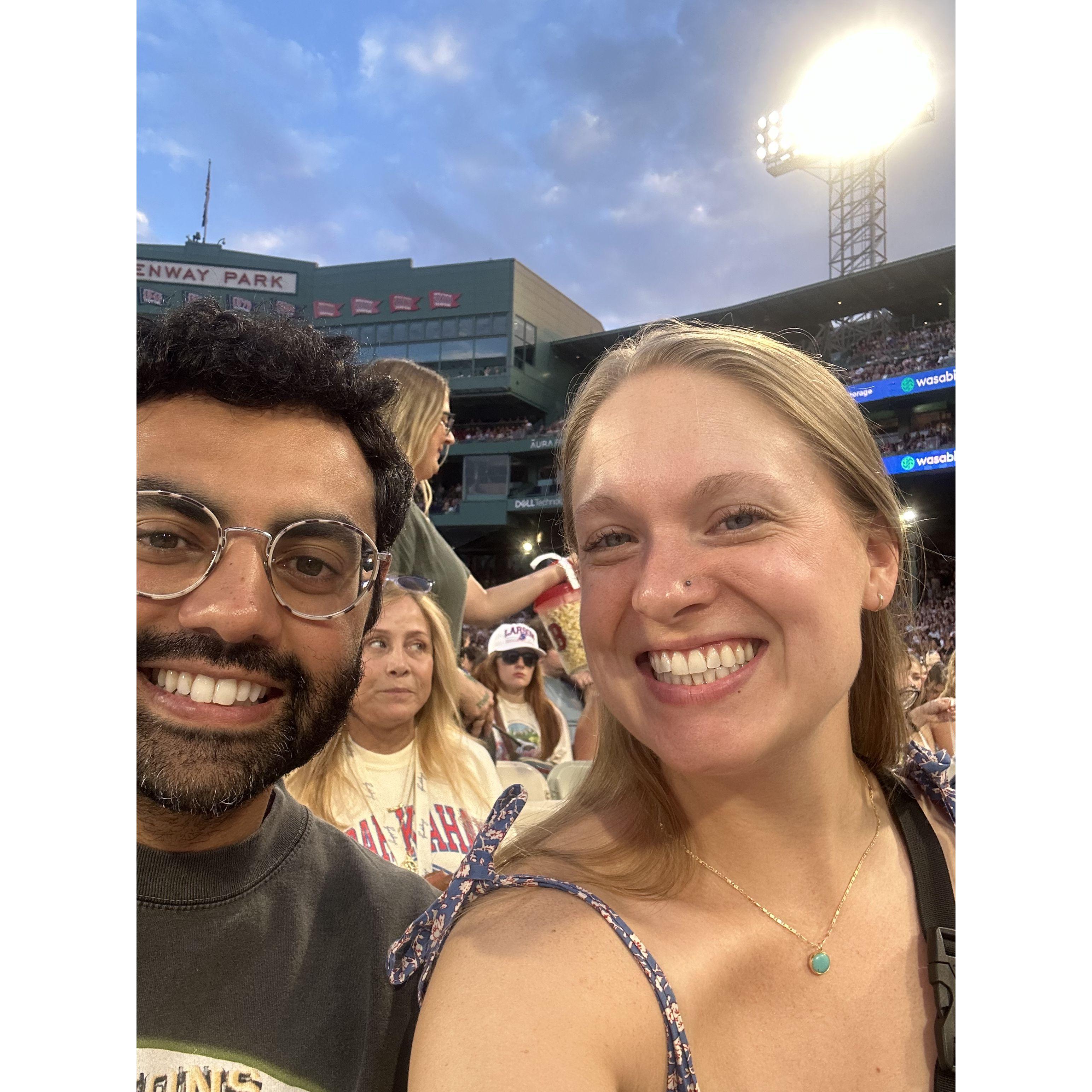 Summer 2024- Noah Kahan concert at Fenway