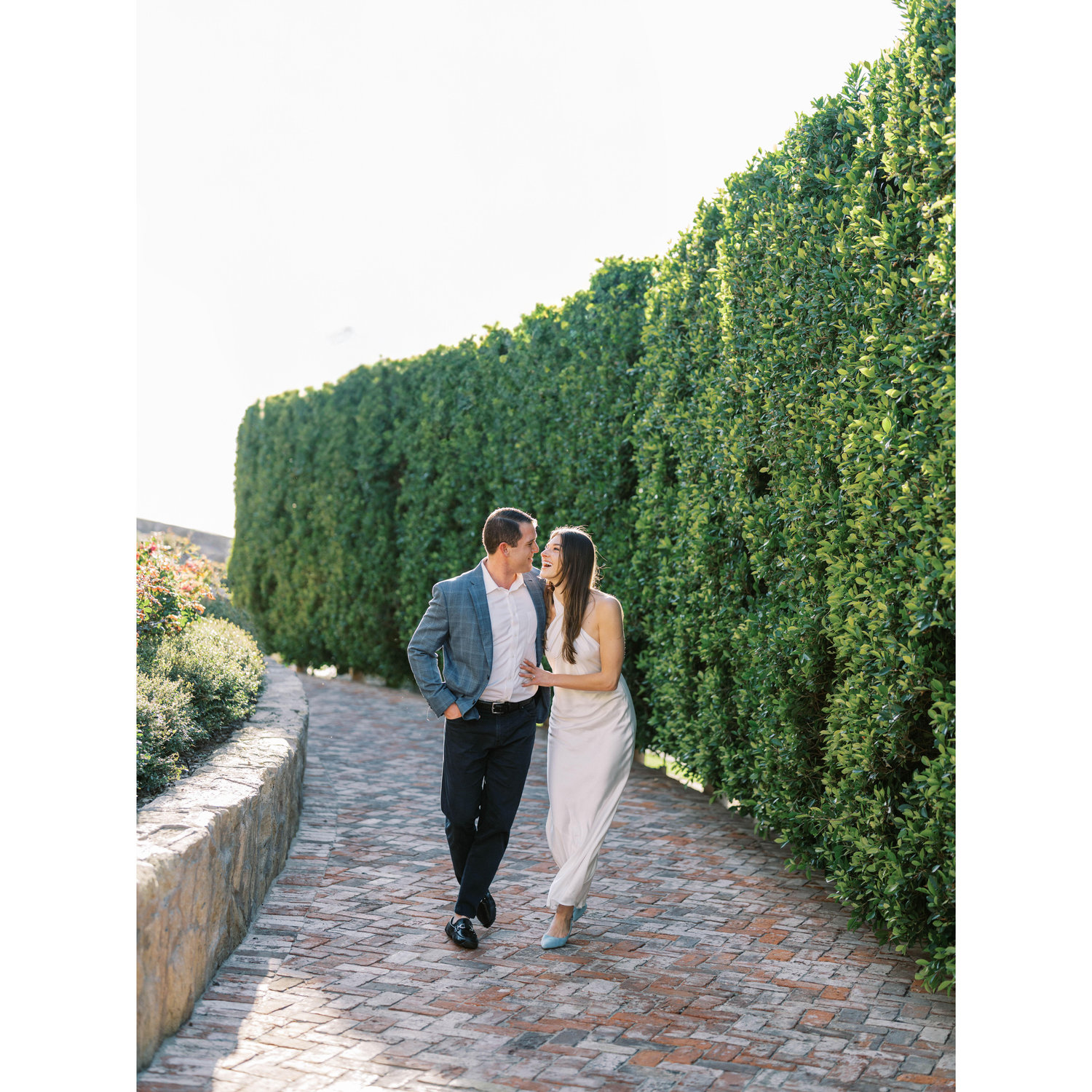 March 12, 2024- Our engagement photos at the Wrigley Mansion