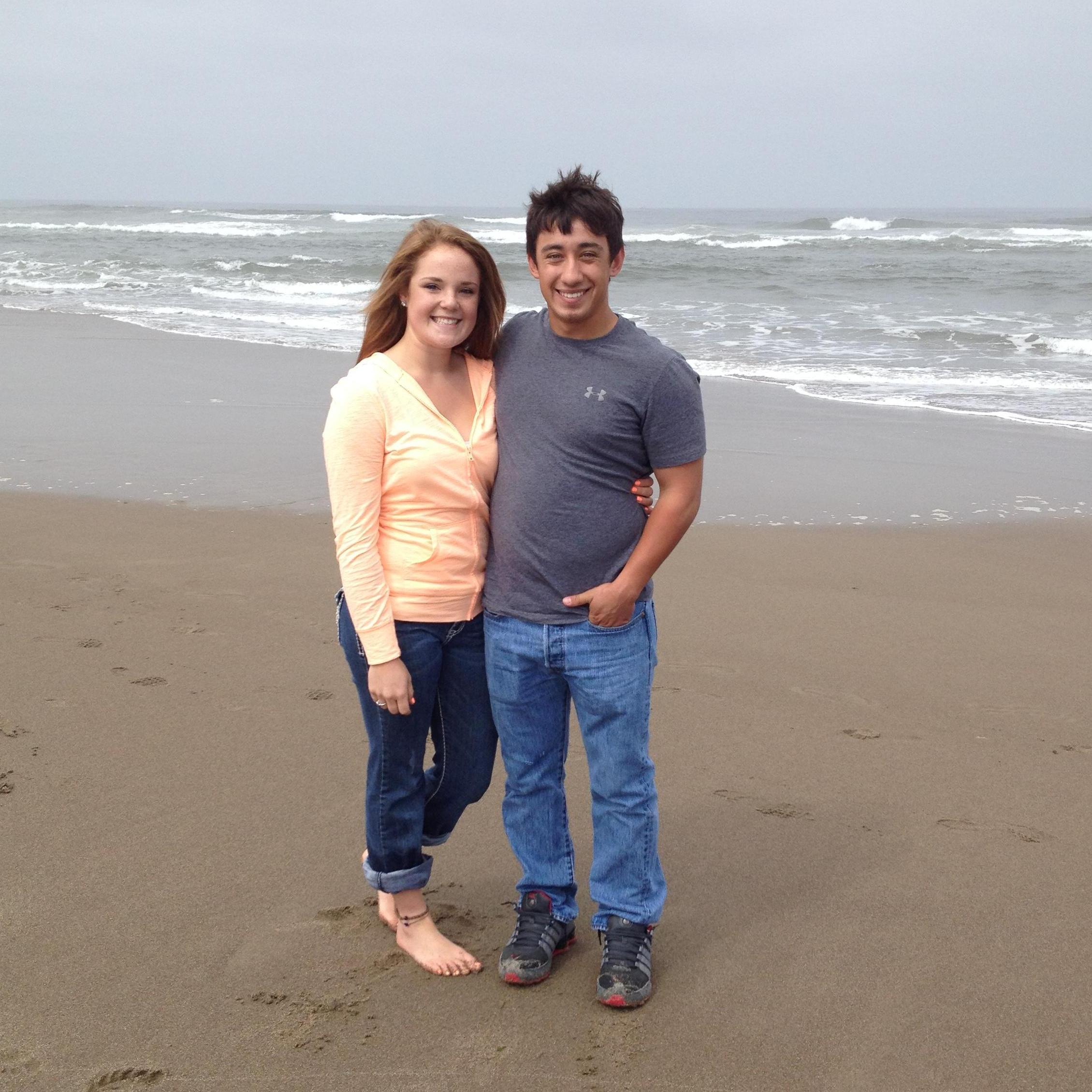 Visiting Udi in Oregon while he was working on the road 2014