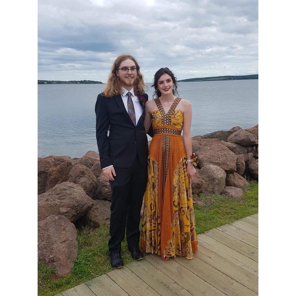 Lily's highschool prom, June 2018.