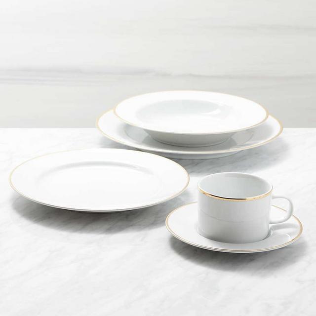 Maison Gold Rim 5-Piece Place Setting