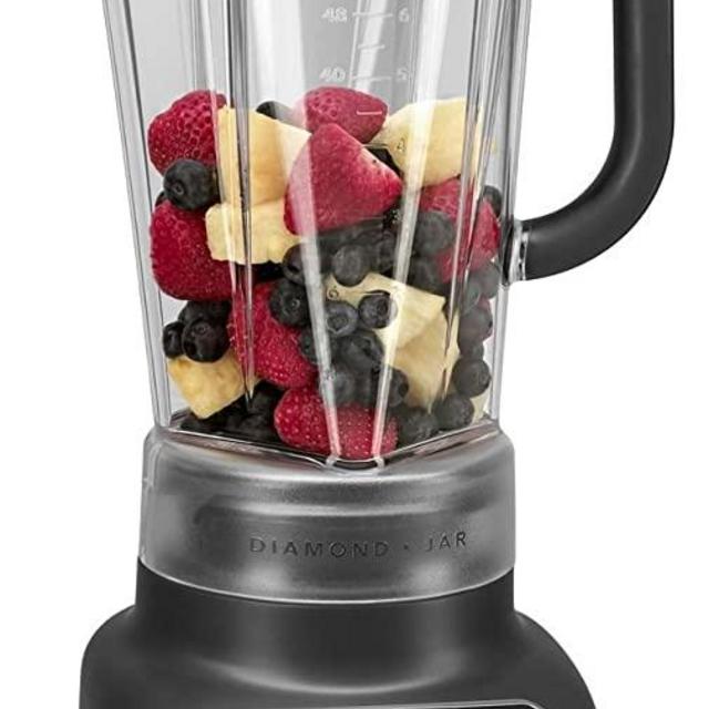 KitchenAid 5-Speed Diamond Blender, Black Matte