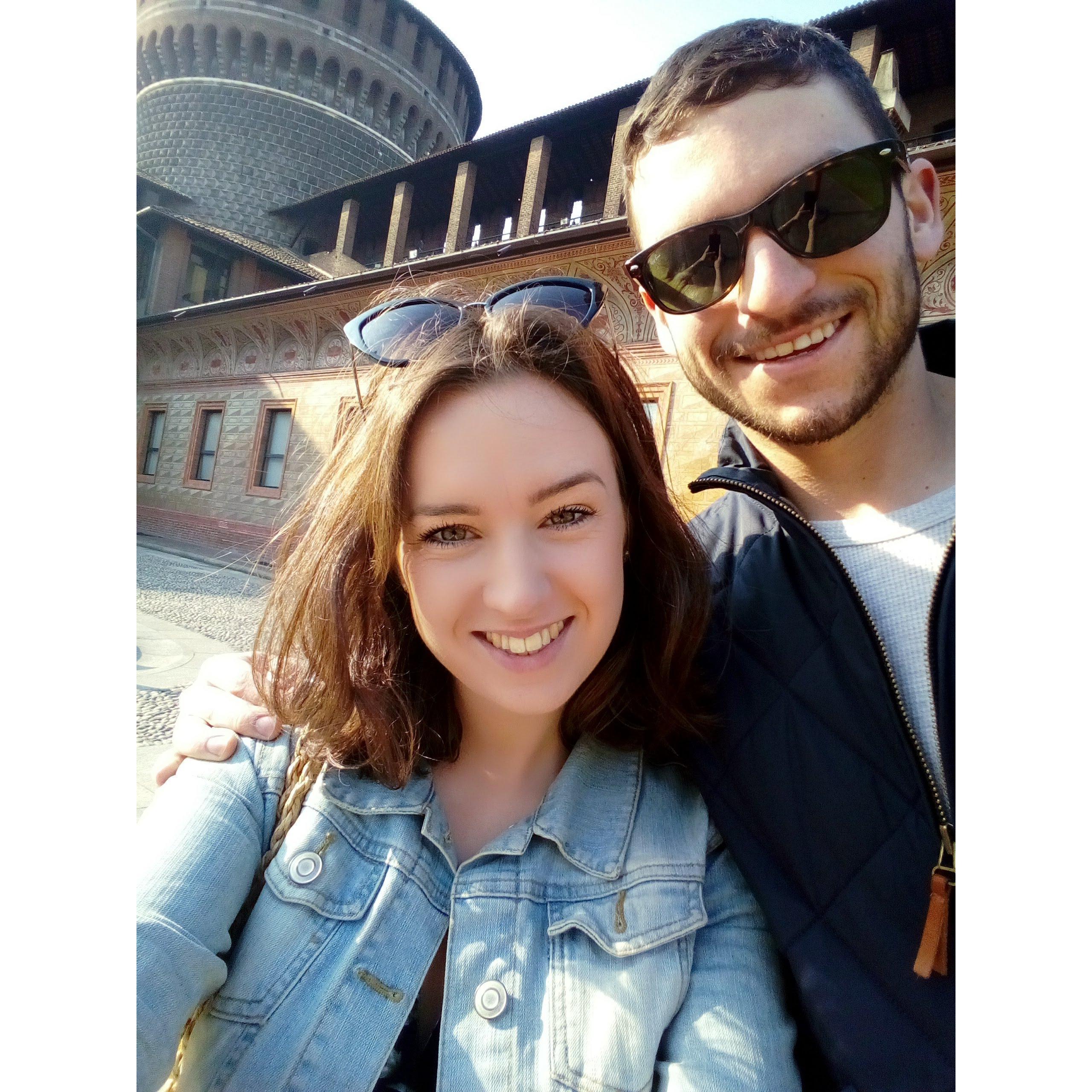 Loved walking around the streets of Milan!