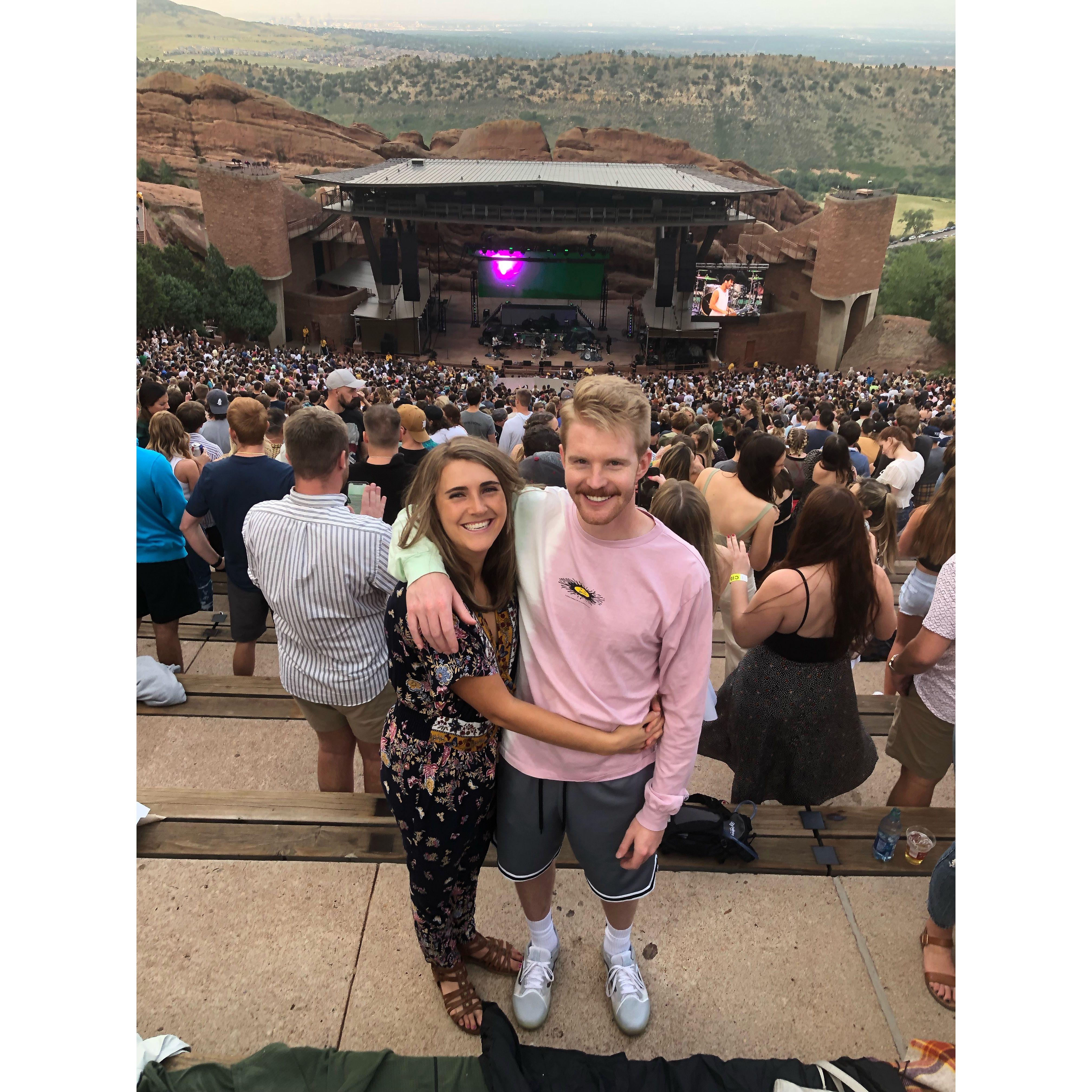 First Red Rock Show