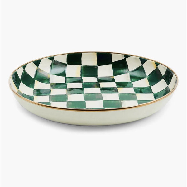 Emerald Enamel Abundant Bowl