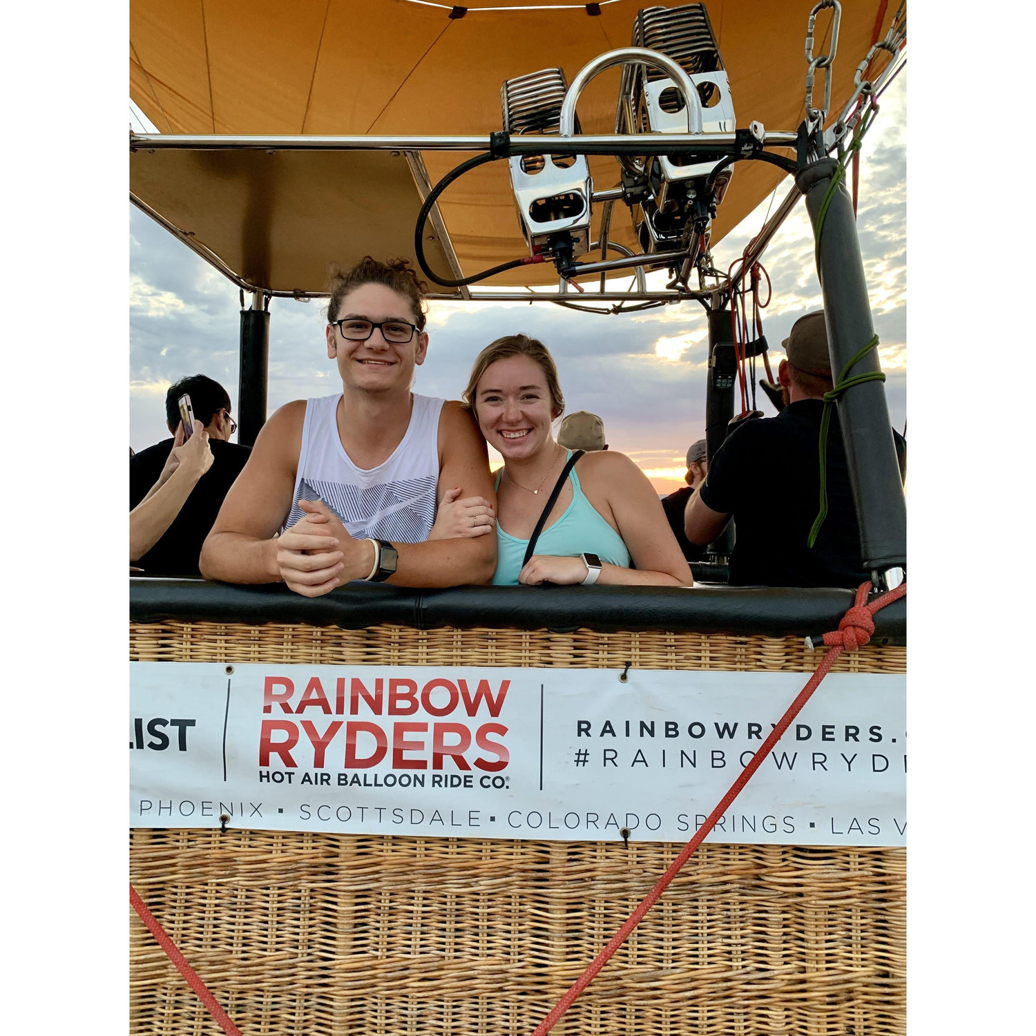 Hot air balloon ride- Phoenix, Arizona