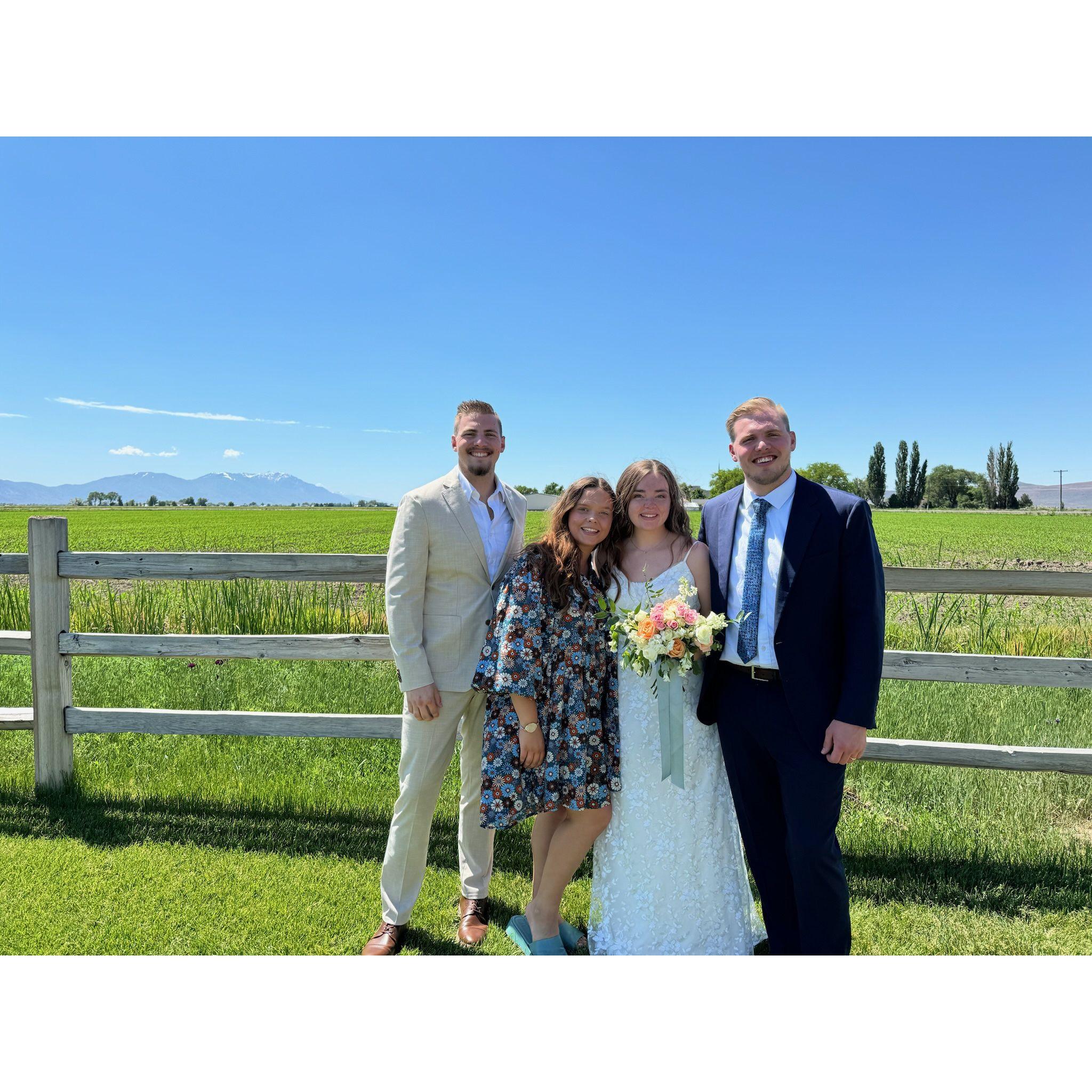 Cody (Chase's Brother) & Madisons wedding June, 2024