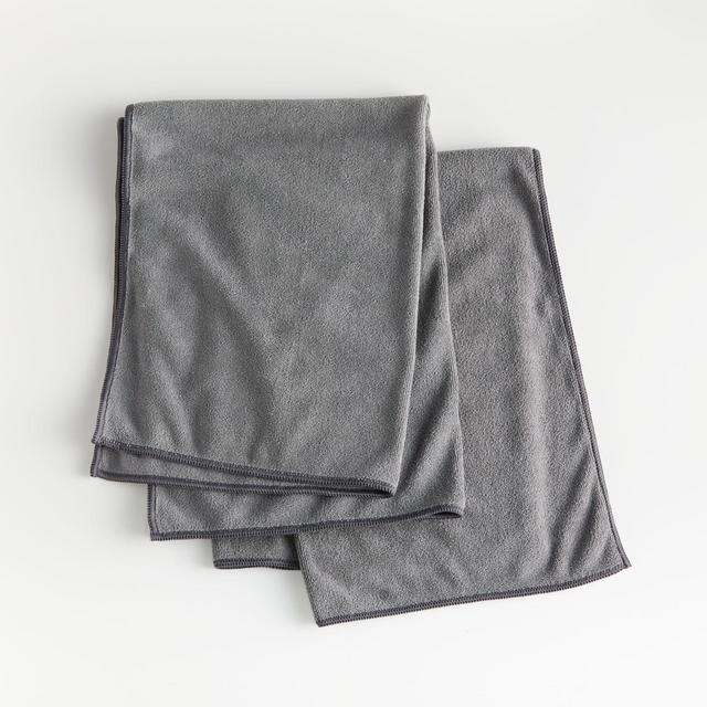 Antimicrobial Microfiber Towels, Set of 2