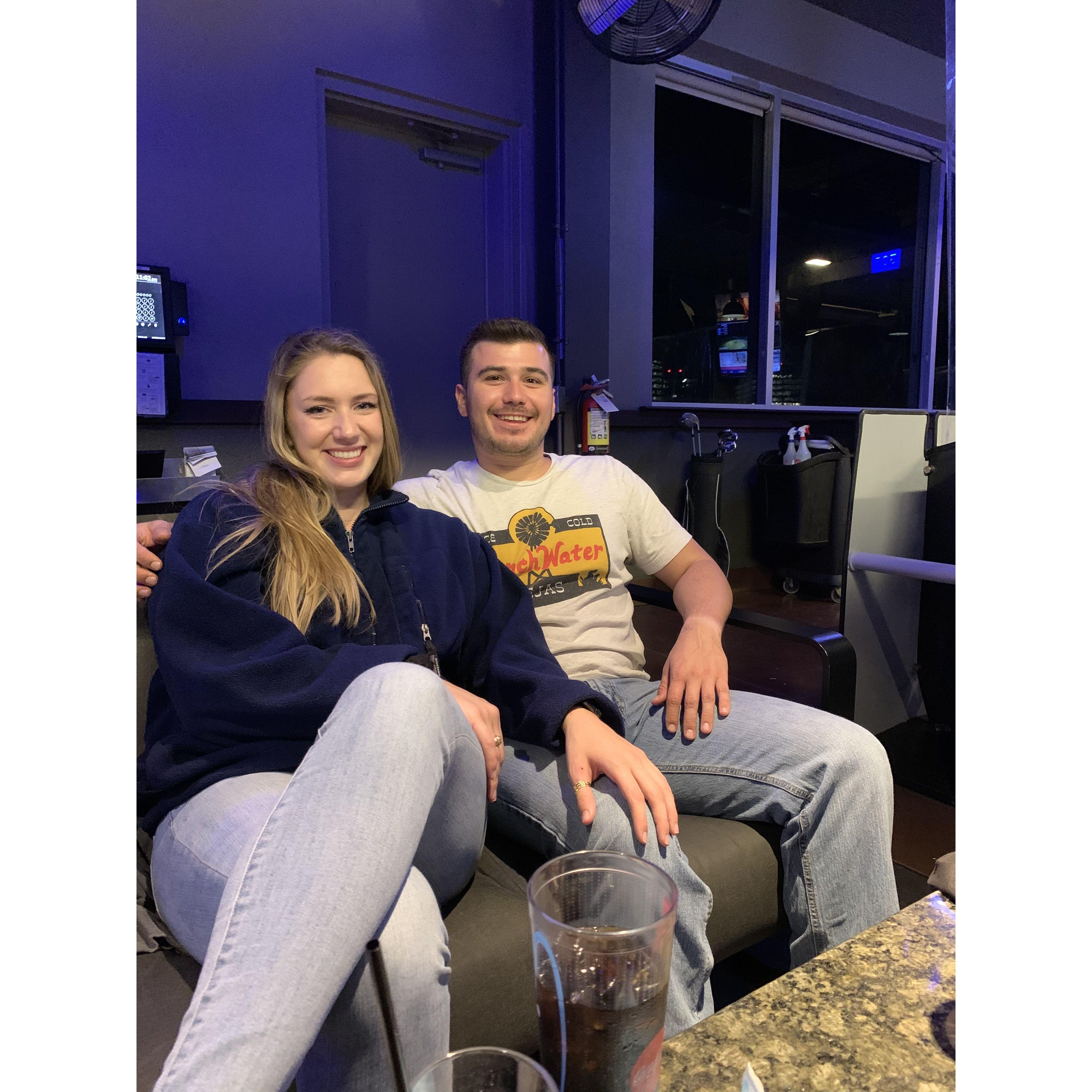 Austin 2020- Kara is HORRIBLE at golf