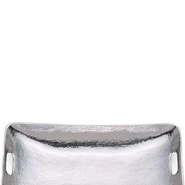 Towle SilversmithsHammered Metal Rectangular Tray
