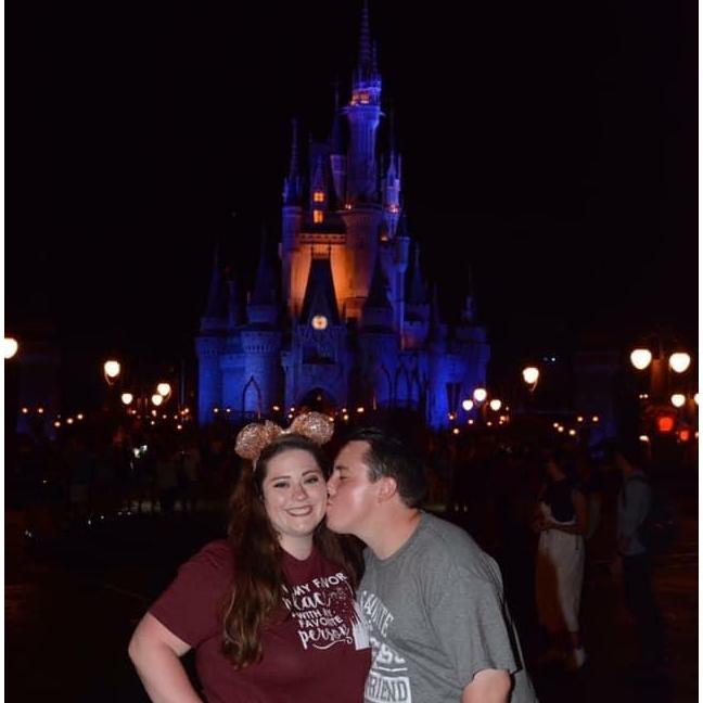 A "Kiss Goodnight" at Disney World!