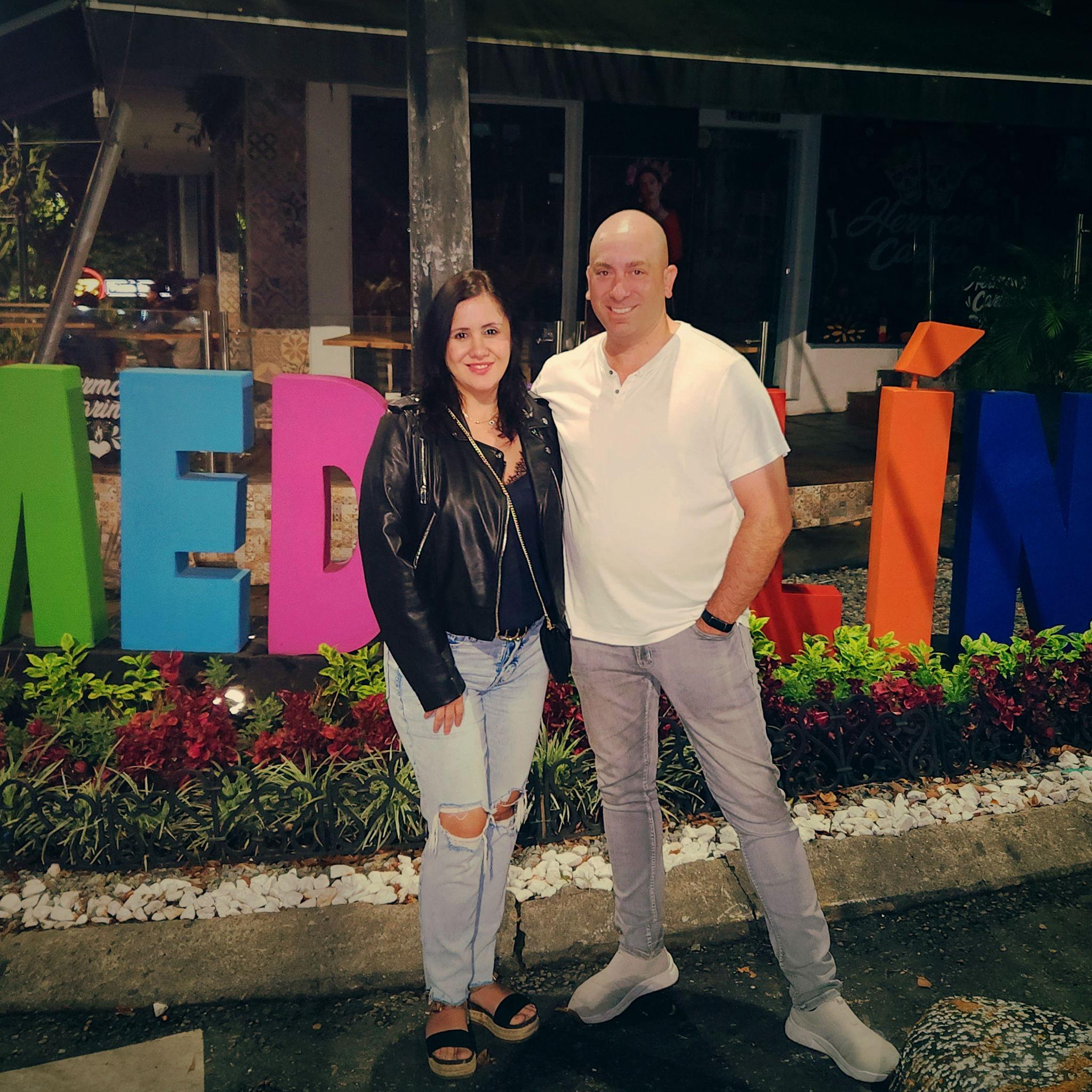 Medellin, Colombia. Joe visiting my hometown.