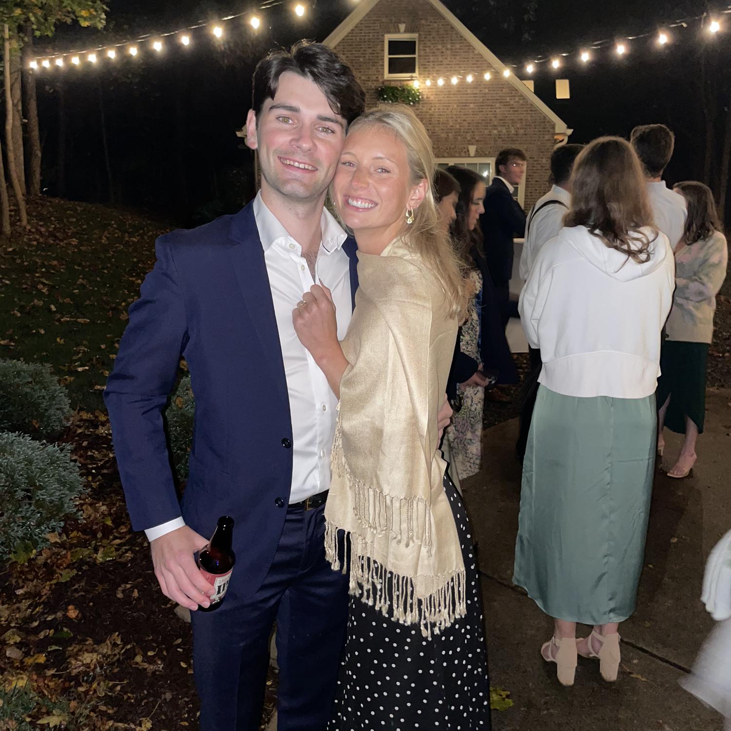 From a friend’s backyard wedding<3