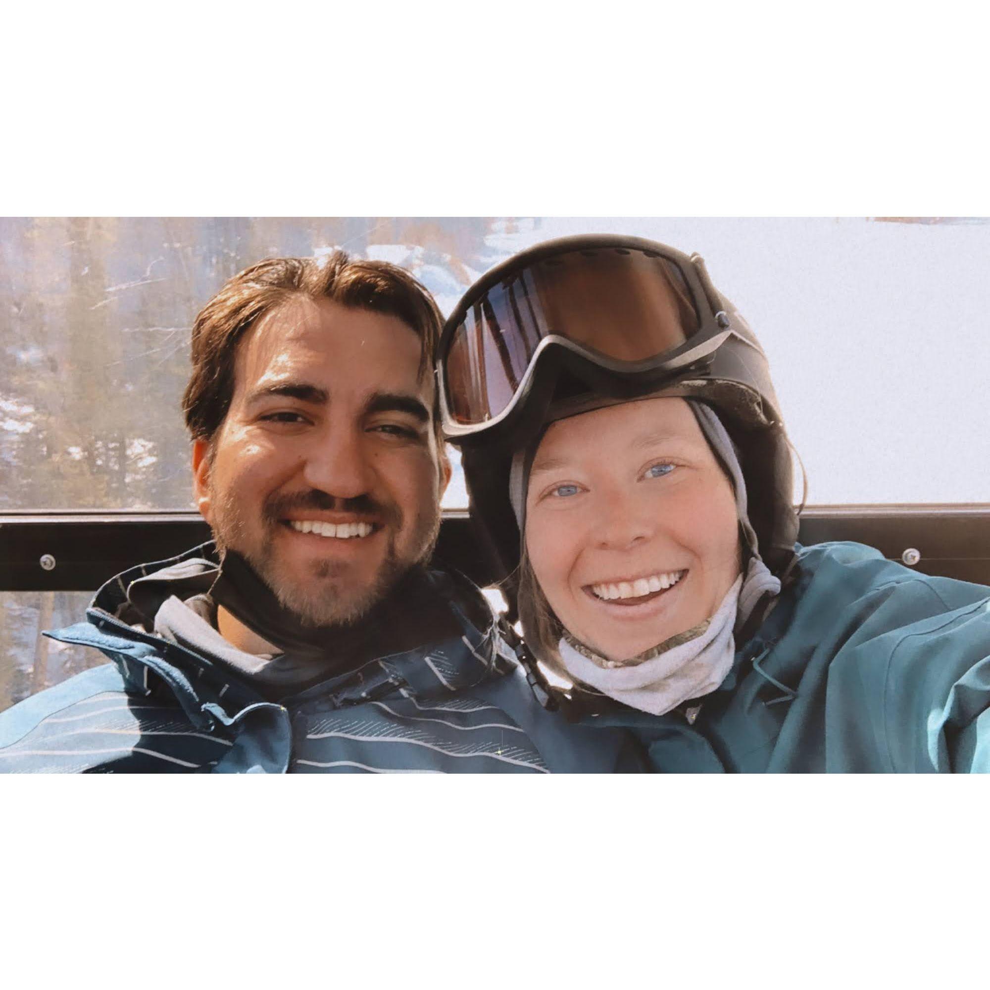 April 2021 - Our favorite place - On the Slopes!