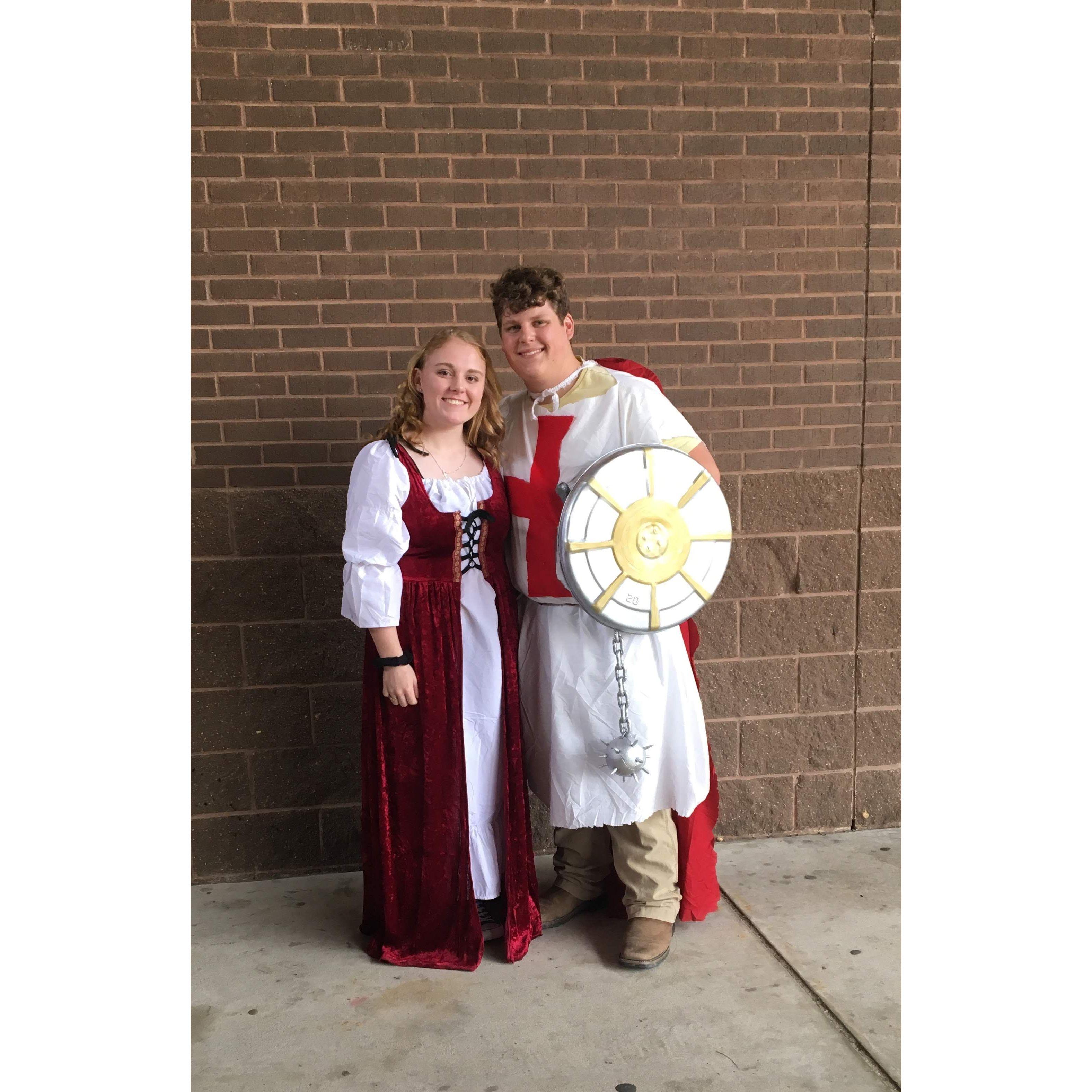 Senior year medieval fest Feb 2017