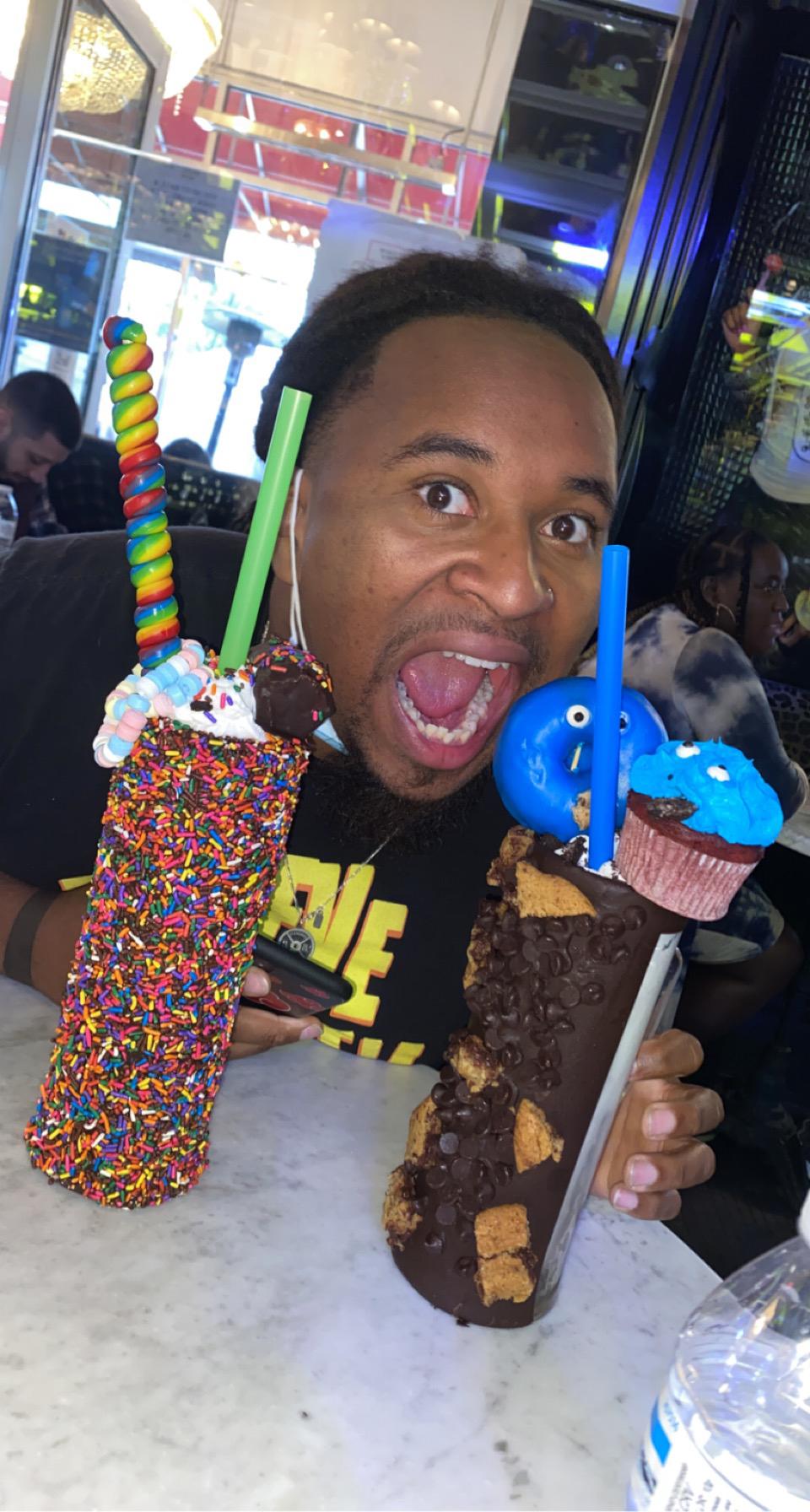 Sean's 27th birthday dinner at Sugar Factory!