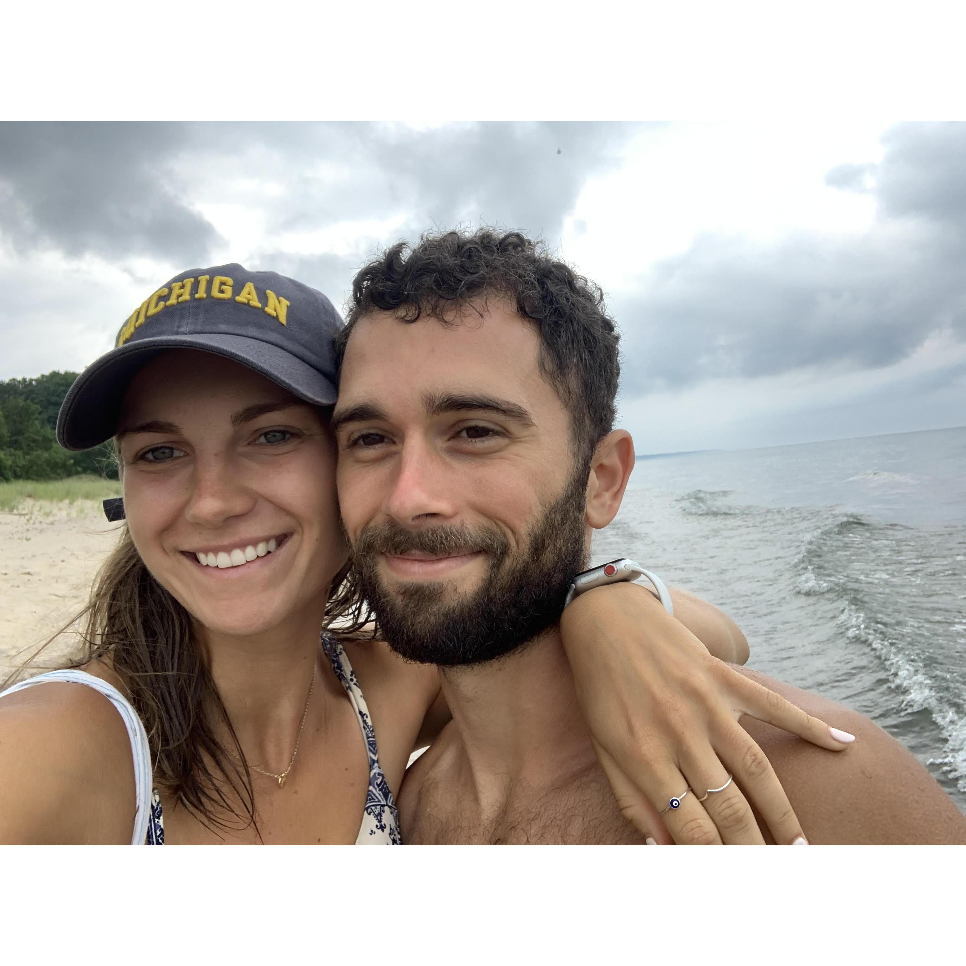 July 2022 - Northern Michigan beach trip (which quickly became a yearly tradition).