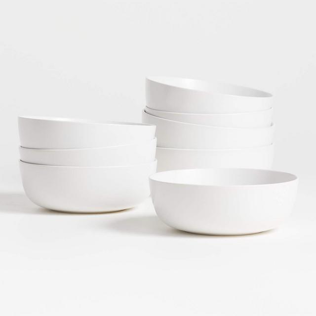 S/8 Wren Matte White Cereal Bowl