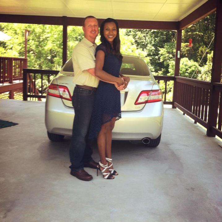 After church at The Britton's!