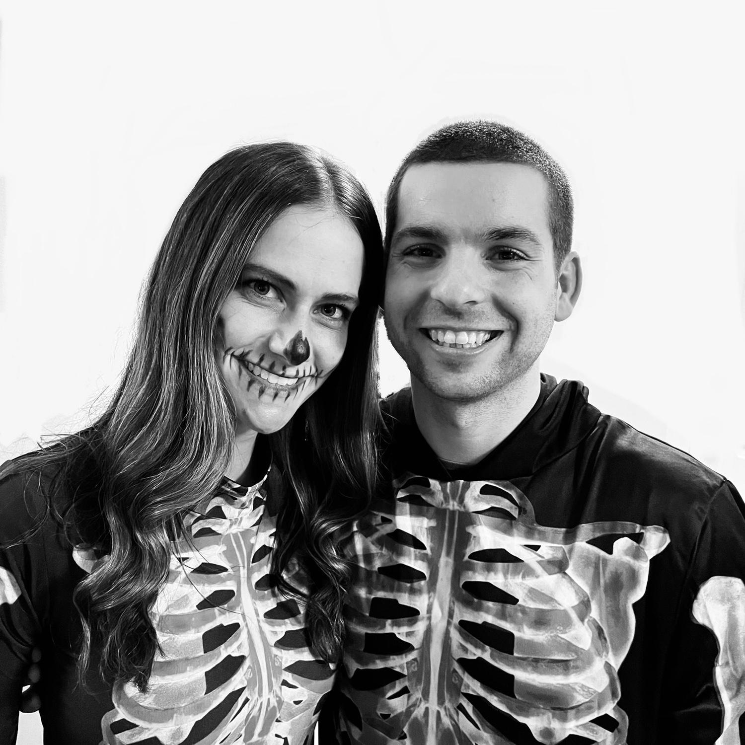 Skeletons for Halloween