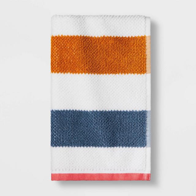 Striped Hand Towel with SILVADUR™ Antimicrobial Technology - Pillowfort™