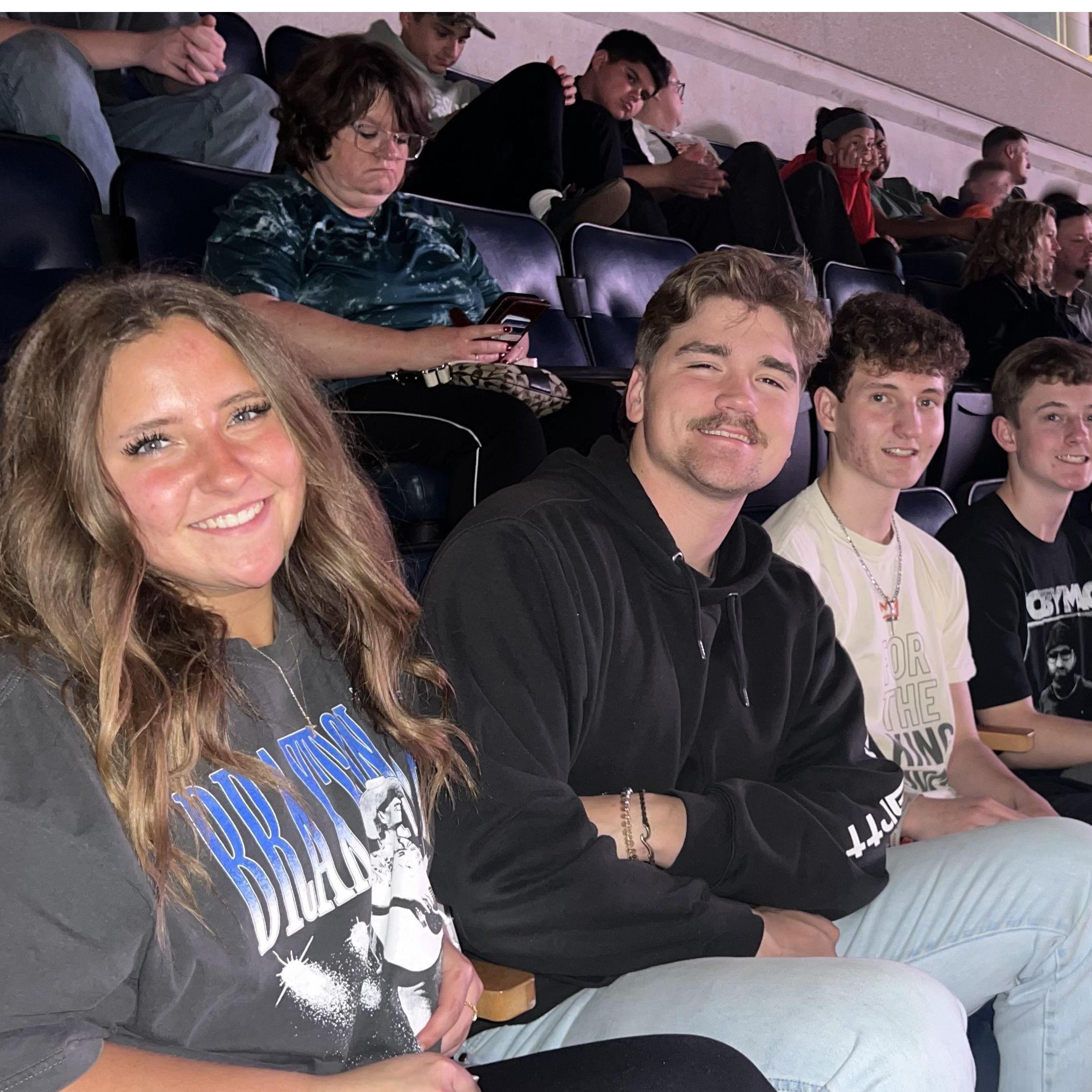 Toby Mac concert with my family!