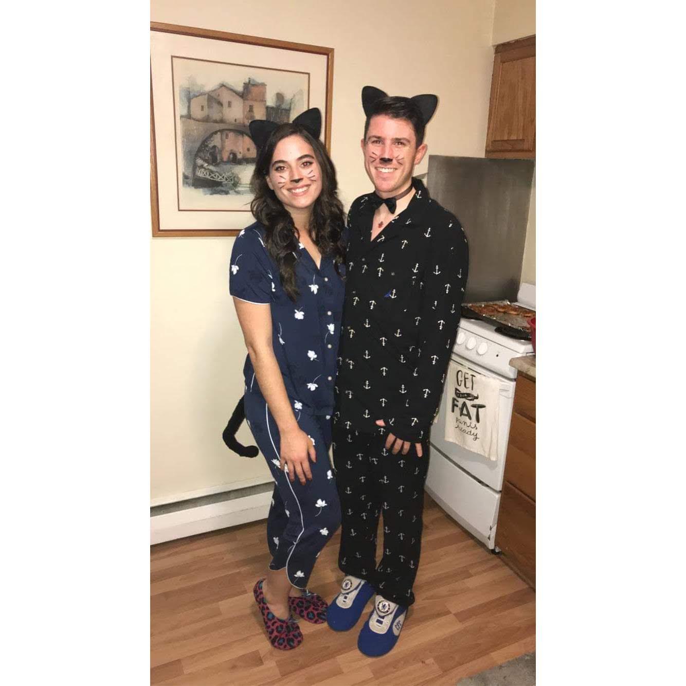 Being together is the "cat's pajamas!"
