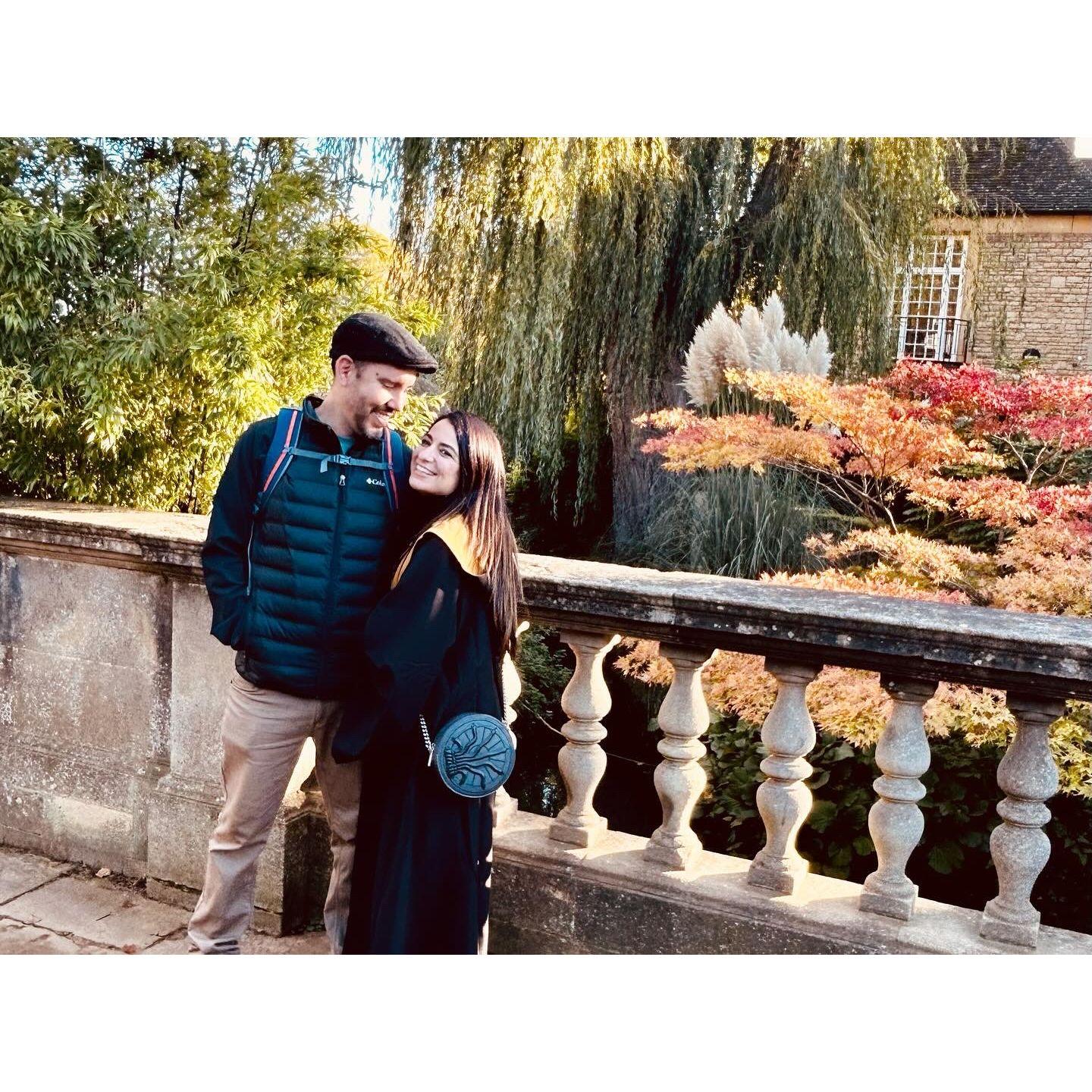 Strolling through the Oxford gardens, Oct 2023.