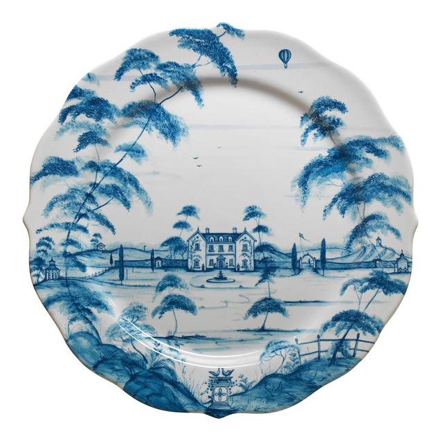 Juliska Country Estate Delft Blue Charger Plate Main House