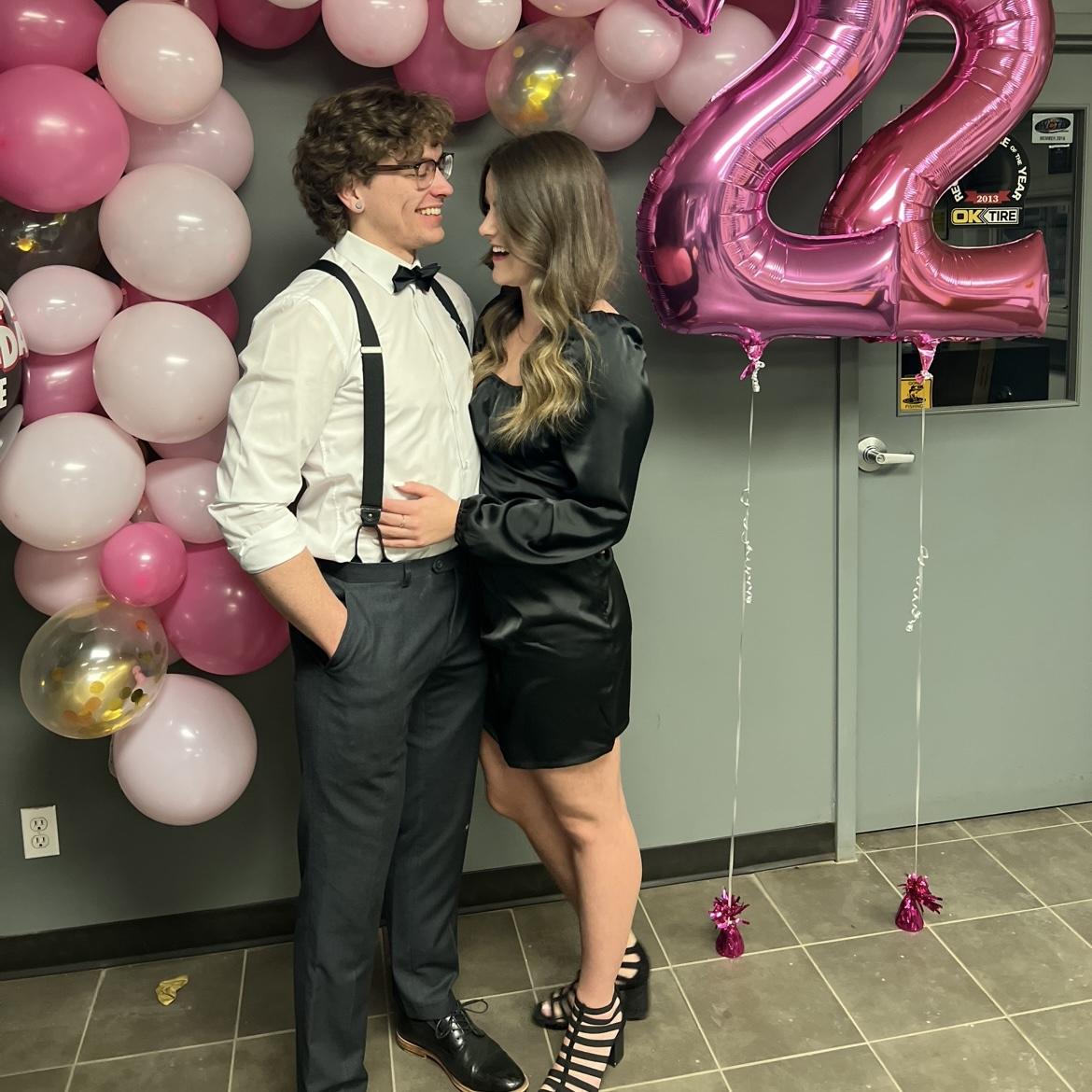 Tori’s 22nd birthday party bus. February 2022