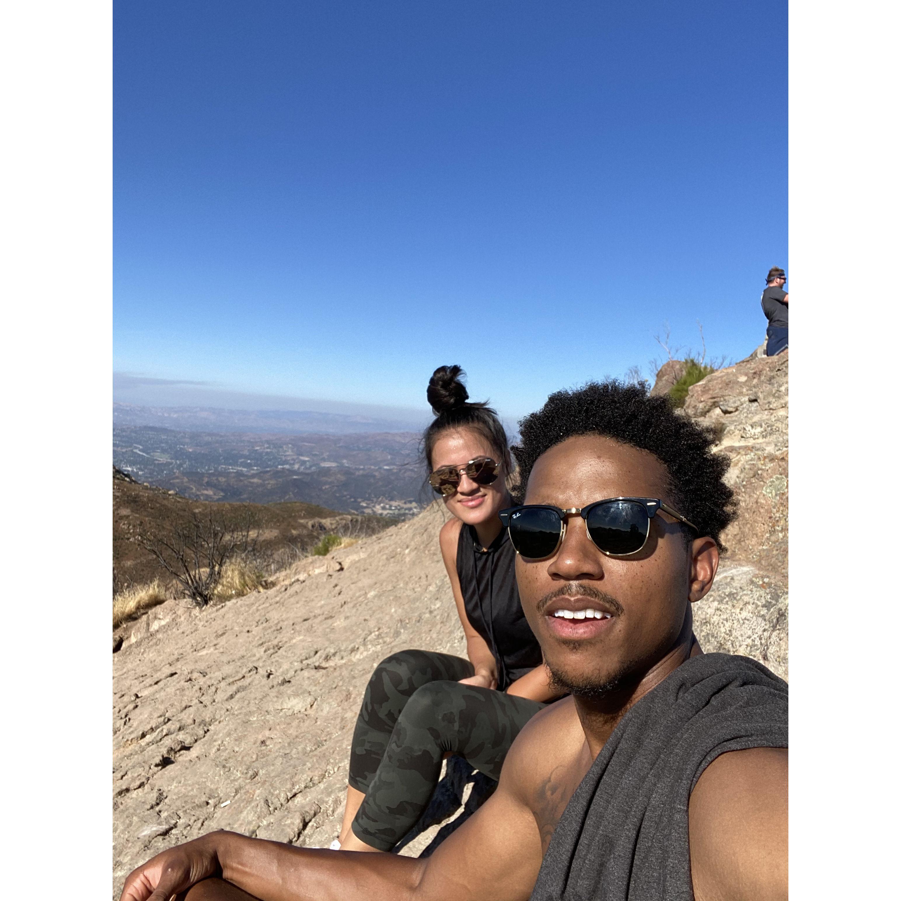 Pandemic hikes in Malibu, August 2020