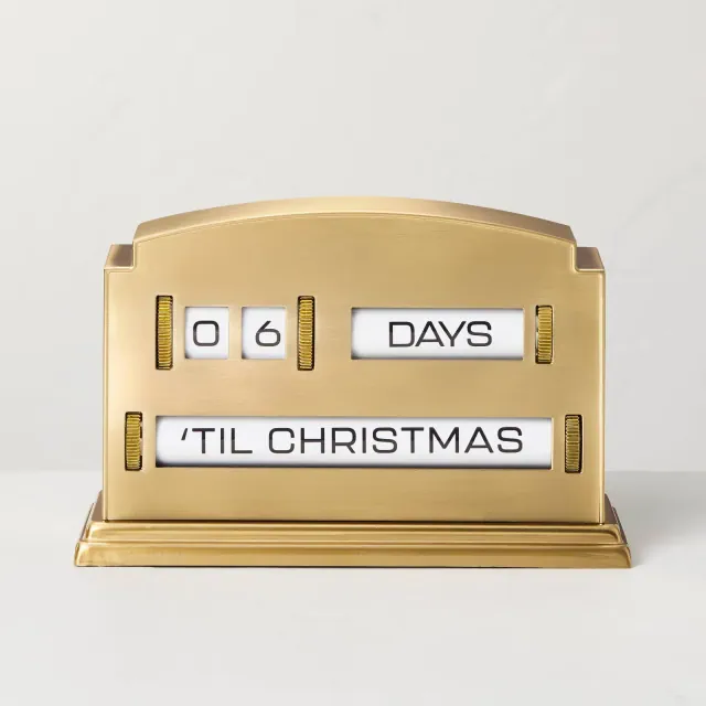 Brass Perpetual Advent Calendar - Hearth & Hand™ with Magnolia