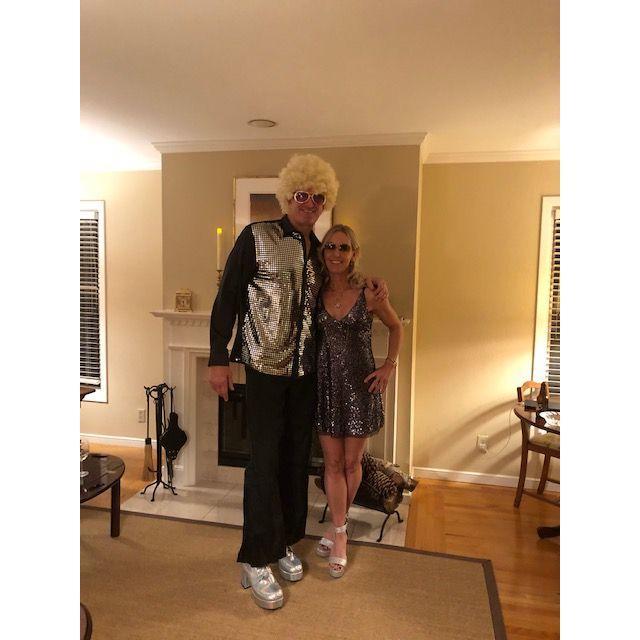 Costume party at the Halley's.  (November 2021)