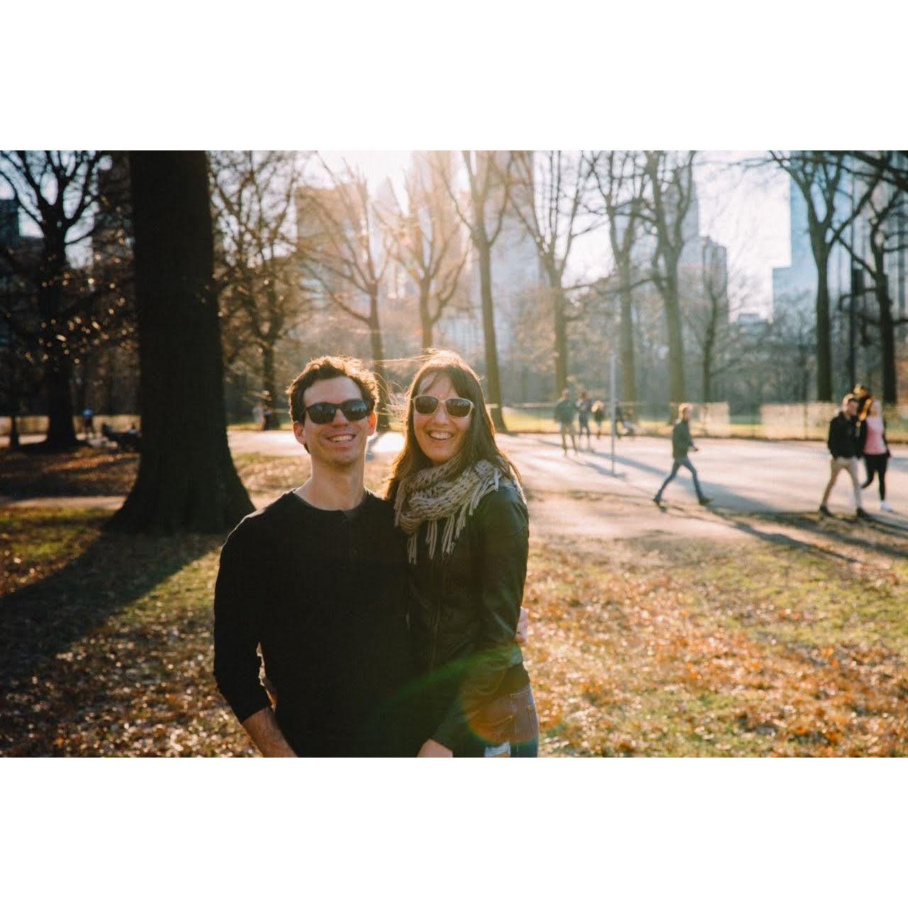 A picnic in Central Park!