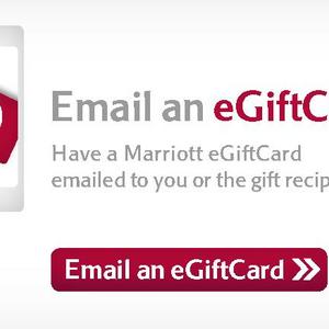 Hotel GiftCards and Hotel eGiftCards from Marriott hotels