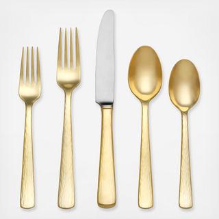 Echo Gold 5-Piece Flatware Set, Service for 1
