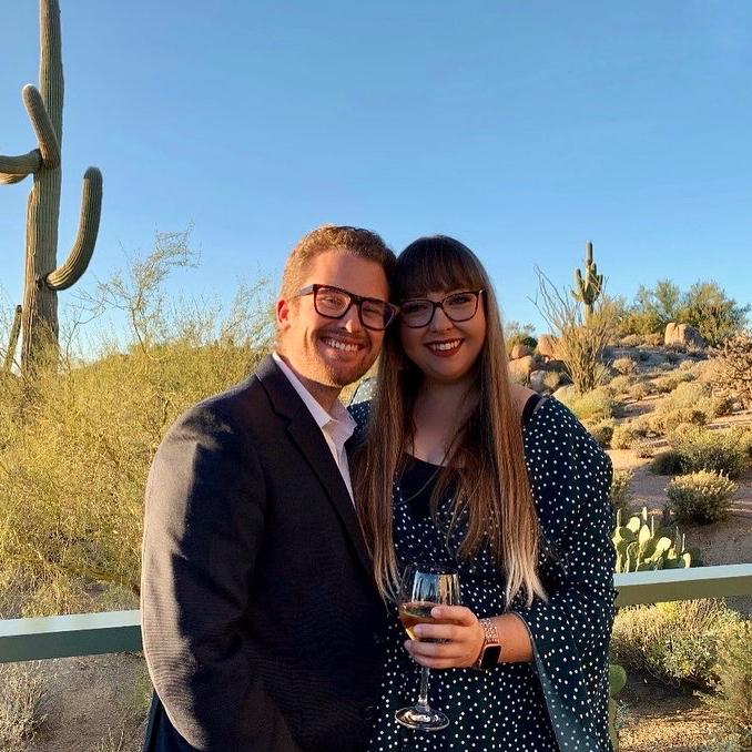 Celebrating Lizzie and Garrett’s wedding, Scottsdale, AZ