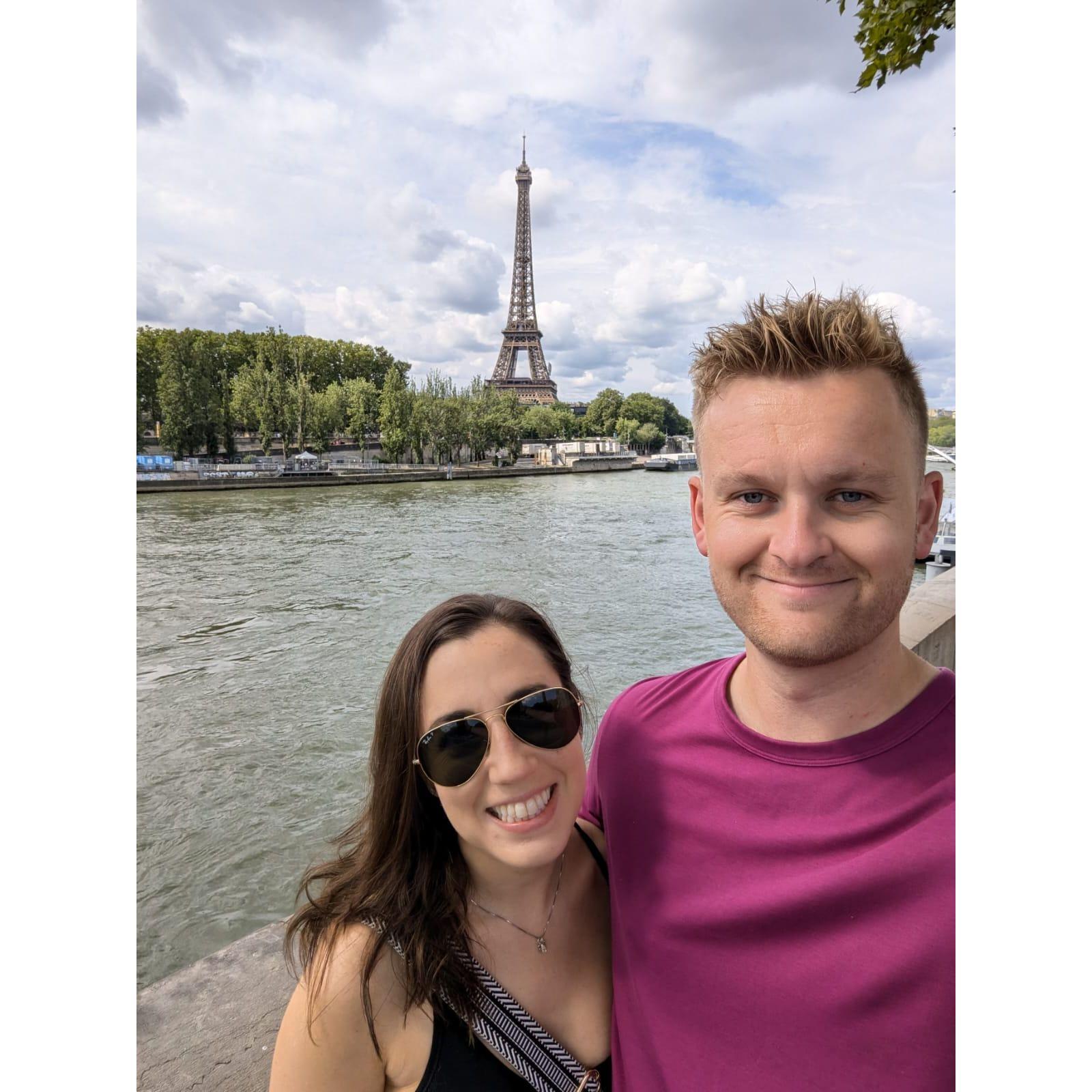 "We were in Paris"
(sung by Taylor Swift)