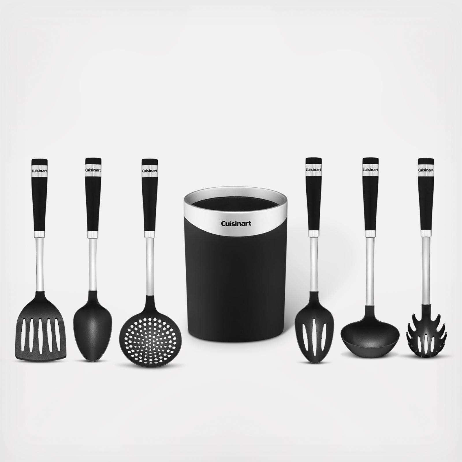 Cuisinart, 6-Piece Utensil Set with Crock CTG-00-BCR7 - Zola