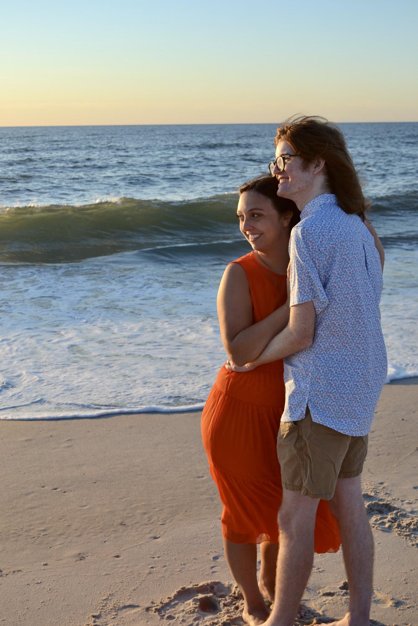 We took our official engagement photos on the beach of Assateague Island on August 13, 2022!