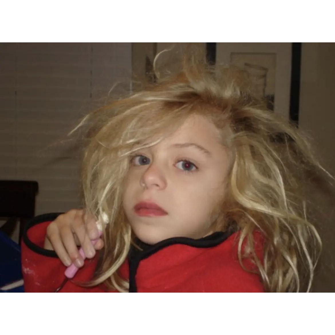 The Bride as a kiddo