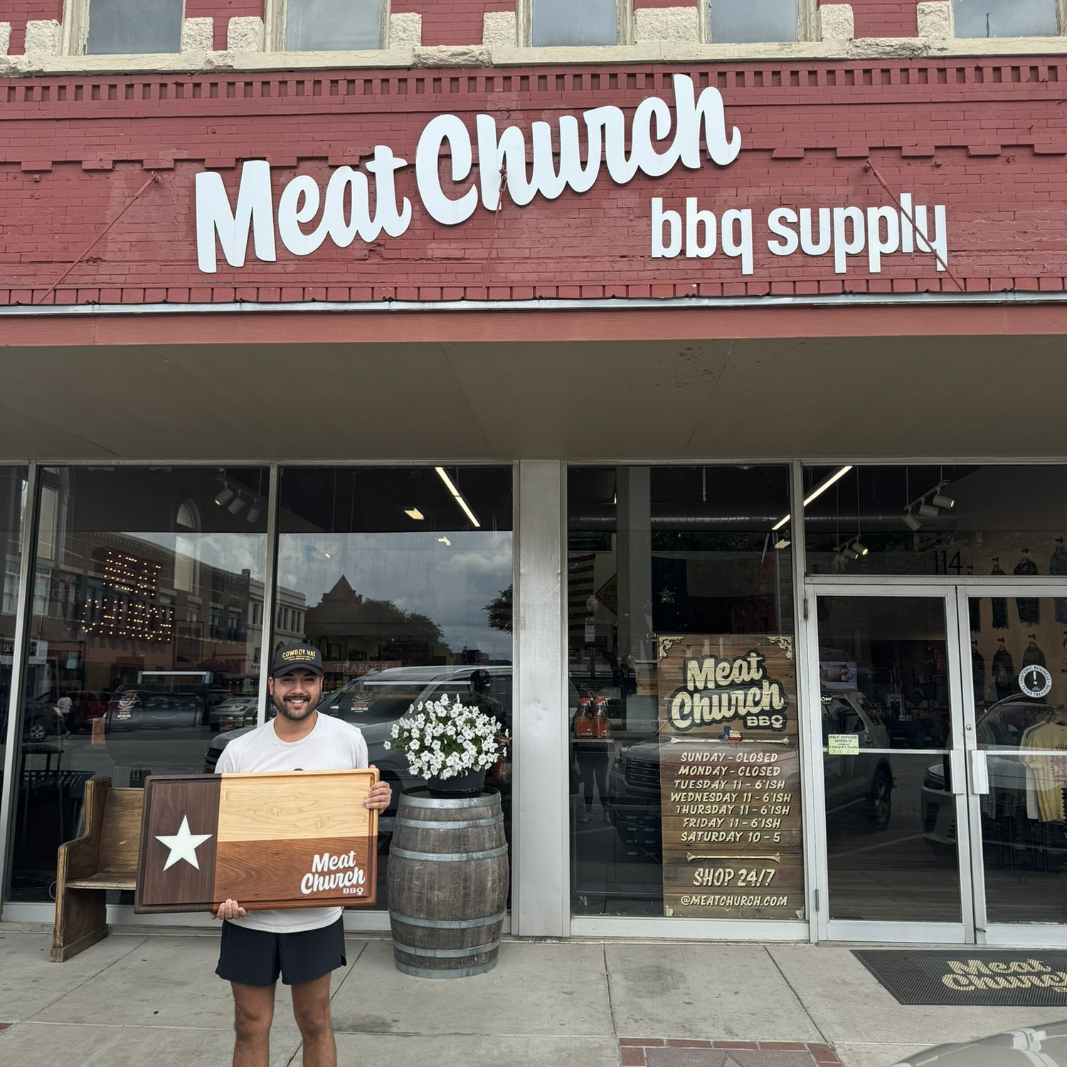 William’s favorite bbq company in Waxahachie