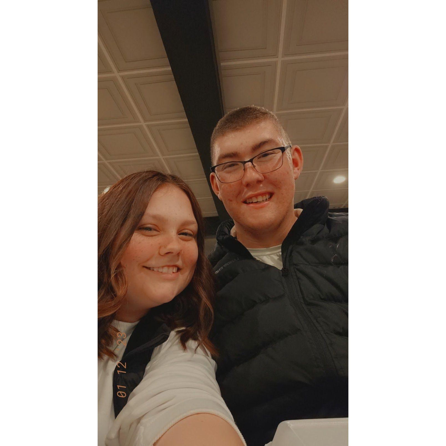 This was our 3rd date!