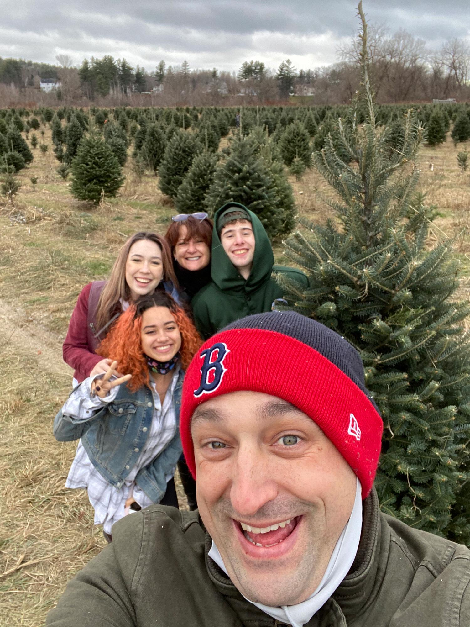First time Christmas tree hunting.  The kids picked it out.  Was a really nice tree!