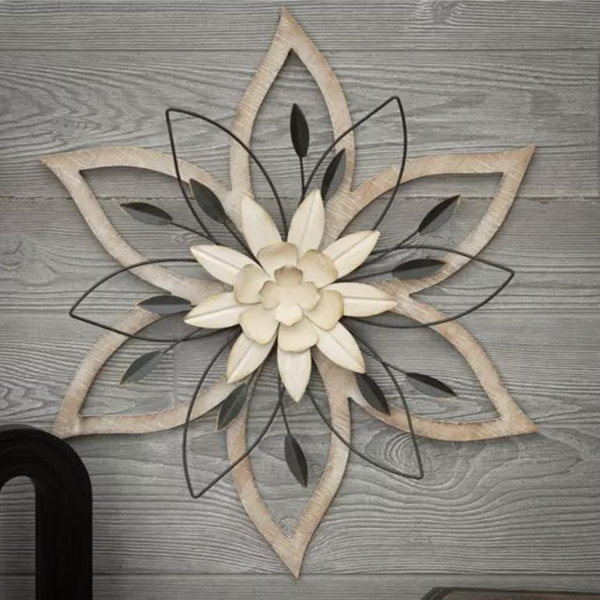 Beige Flower Vintage Wall Decor | Hobby Lobby | 1965730