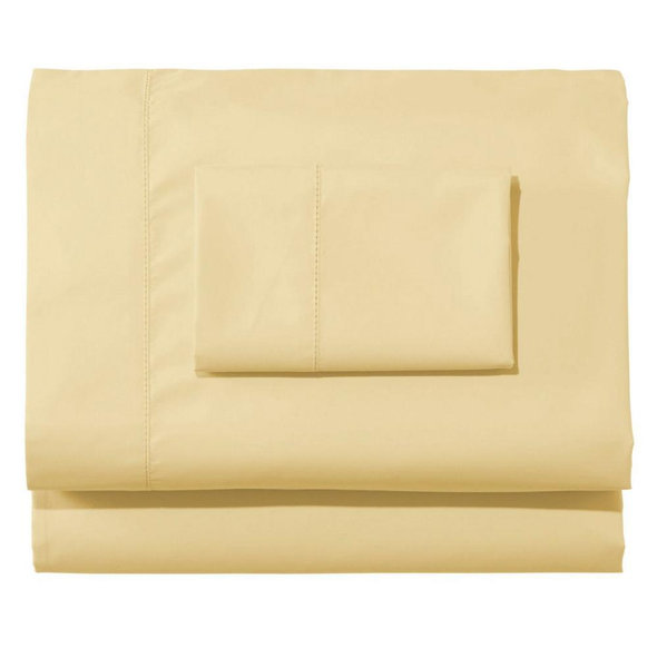 280-Thread-Count Pima Cotton Percale Sheet Set